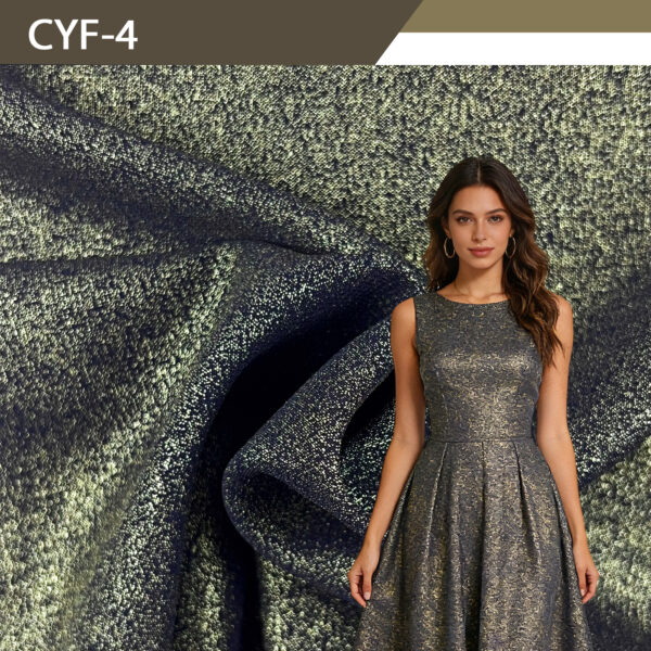 Shining Chiffon Fabric | Sheer, Glittery & Lightweight Material