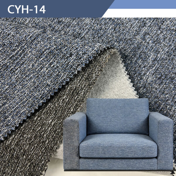 Mess Strip Linen Fabric - Textured Striped Weave, OEKO-TEX Certified for Apparel & Home Decor