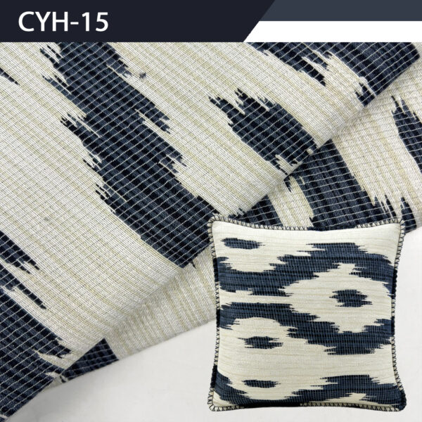 African Eye Jacquard Coating Fabric - 3D Jacquard Pattern & High-Gloss Coating for Apparel & Home Decor