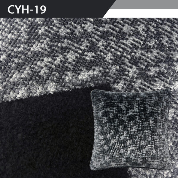 Blossoms Chenille Fabric - Floral Jacquard Plush, Soft & Durable for Home Decor & Apparel