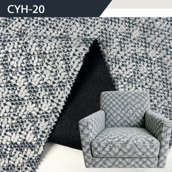 Misty Rain Chenille Fabric - Elegant Soft Plush for Home Decor & Apparel