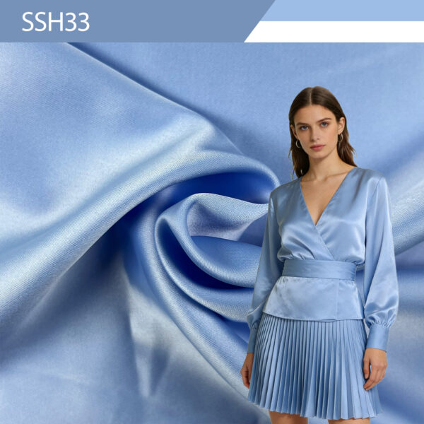 Stretch Satin Fabric – Soft Silky with Elasticity for Dresses & Garments