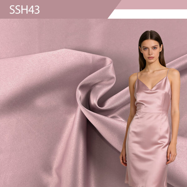 Matte Stretch Satin Fabric – Soft Matte Finish with Stretch for Dresses & Tops