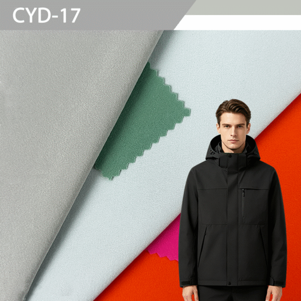40D 4-Way Stretch Nylon Spandex Solid Dyed Jacket Fabric
