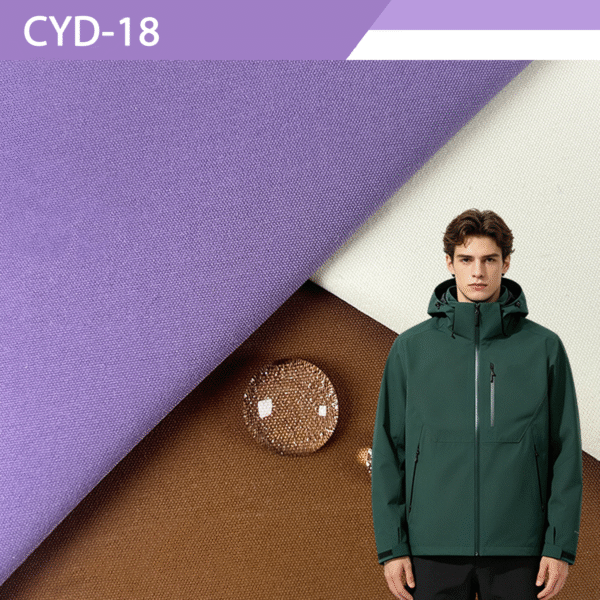 Air-Var Plain T800 Polyester 3-Proof Waterproof Jacket Fabric