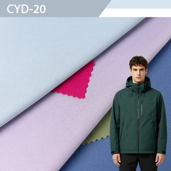 Heavyweight Anti-Wrinkle Twill 800T Outerwear Fabric