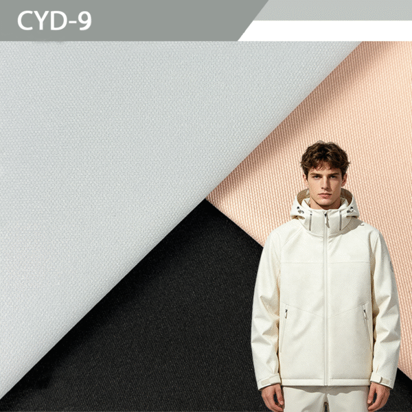 OEM ODM Dotted Nylon Taslan Parka Waterproof Material