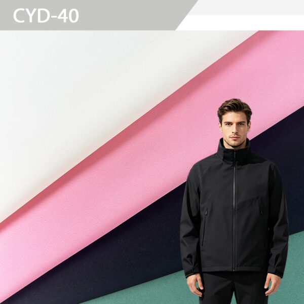 Wrinkle Recover T800 Polyester Anti-Penetration Lined Casual Parka Material