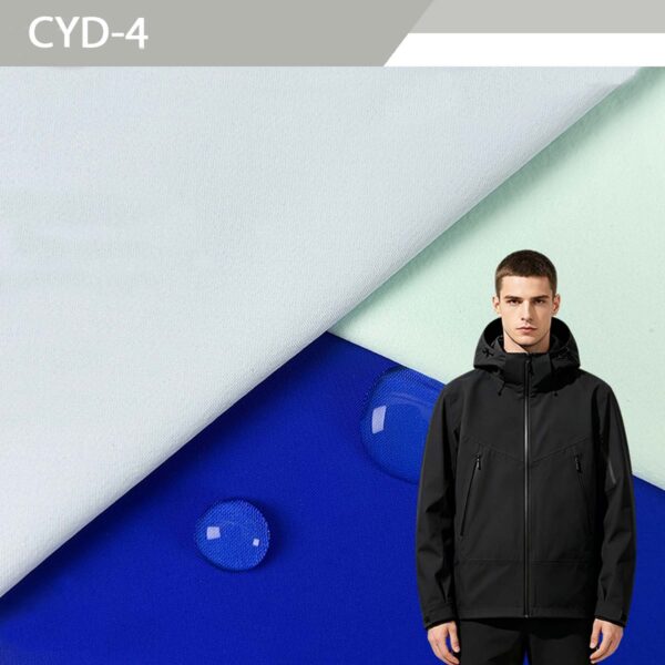 Matte 70D Nylon 4-Way Stretch 3-Proof Softshell Fabric