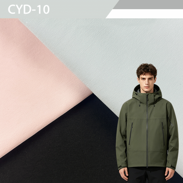 50D Plain Weave Nylon T8 Water Repellent Parka Material