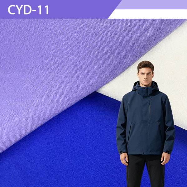70D 4-Way Stretch Nylon Spandex Solid Dyed Jacket Fabric