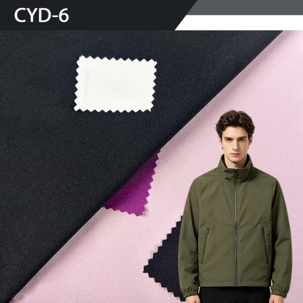 Wrinkle Resistant 30D T800 Textured Outerwear Polyester Fabric