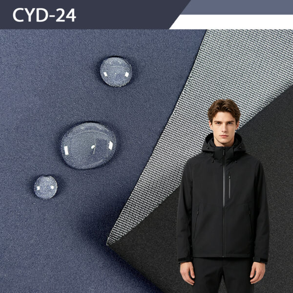 Calendered Warp & Weft T800 Polyester Waterproof Jacket Fabric