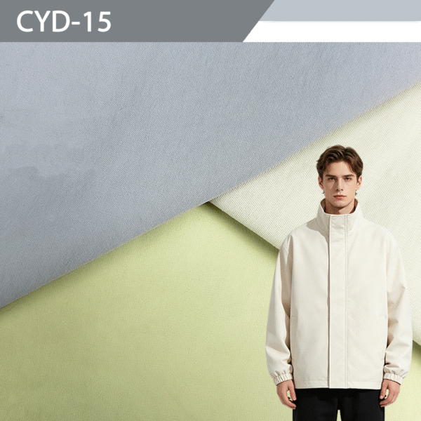 Dull Finish Coated Nylon Taslan Casual Outerwear Fabric